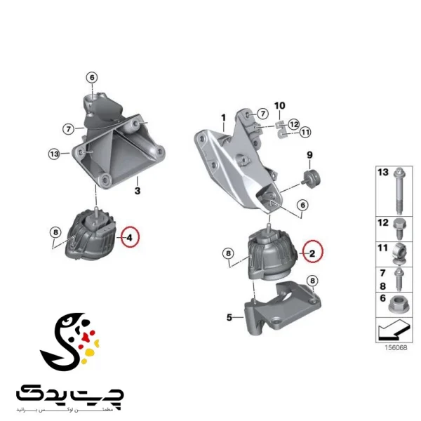 دسته موتور بی ام دبلیو Z4 35i-2