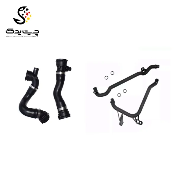 شلنگ بالای رادیاتور بی ام دبلیو 330i (اتاق وسط)