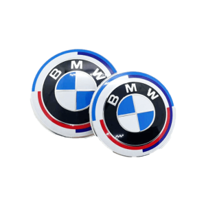 آرم روی کاپوت و صندوق بی ام دبلیو مدل BMW M 50th anniversary
